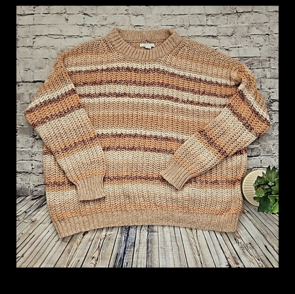 American Eagle multicolor slouchy Soft Knit Sweater size Medium